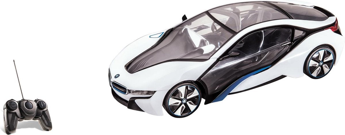 Bmw I8 - RC - Raceauto - 1:14 - Wit/Zwart