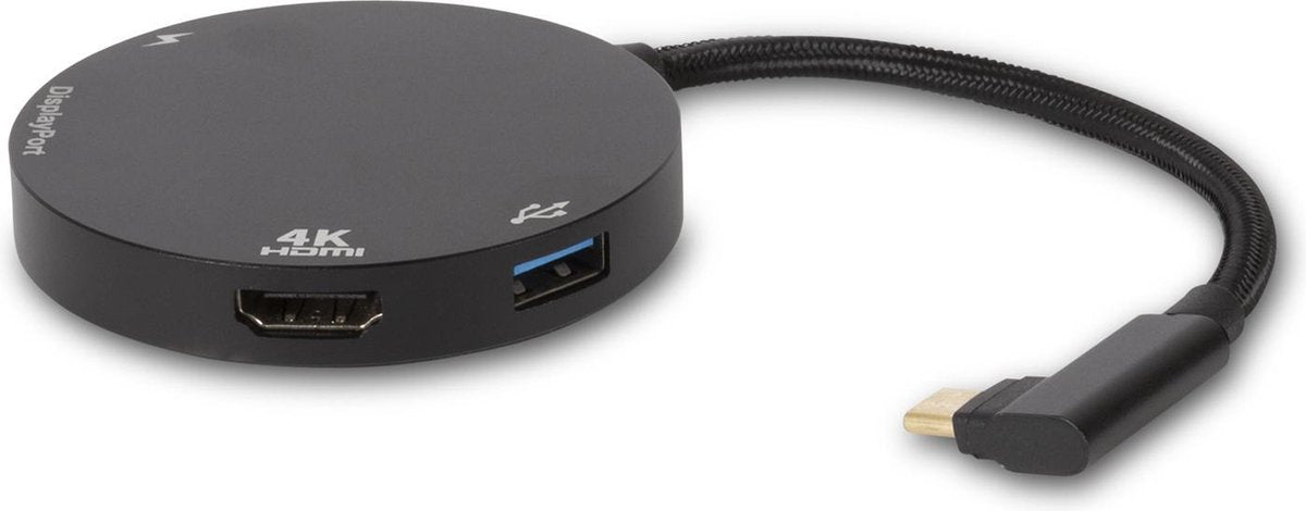 SBVR EV08 | 4 in 1 USB-C Adapter | HDMI - Displayport - USB-C 3.1 - USB-A 3.0