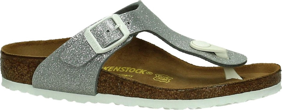 Birkenstock - Gizeh - Sportieve slippers - Meisjes - Maat 34 - Grijs - Magic Galaxy Silver