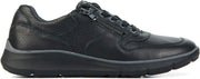 Waldlaufer Mannen Leren Lage sneakers / Herenschoenen 953017 - Zwart - Maat 43
