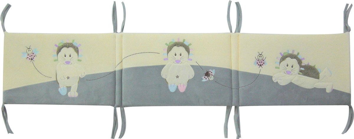 Steff - egel - bedomrander - voor bed 60x120 en 70x140 cm