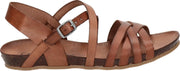 Cosmos dames sandaal - Cognac - Maat 38