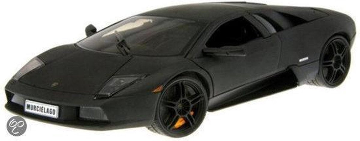 Welly Lamborghini Murcielago Auto - Mat Zwart