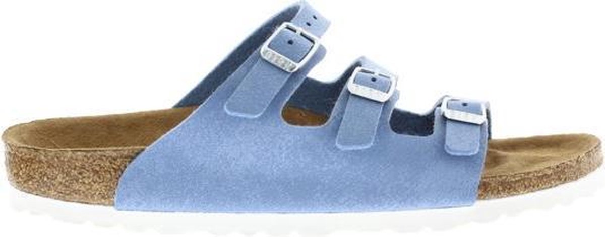 Birkenstock - Florida Brushed Dove narrow Vegan 1016207 - maat 43