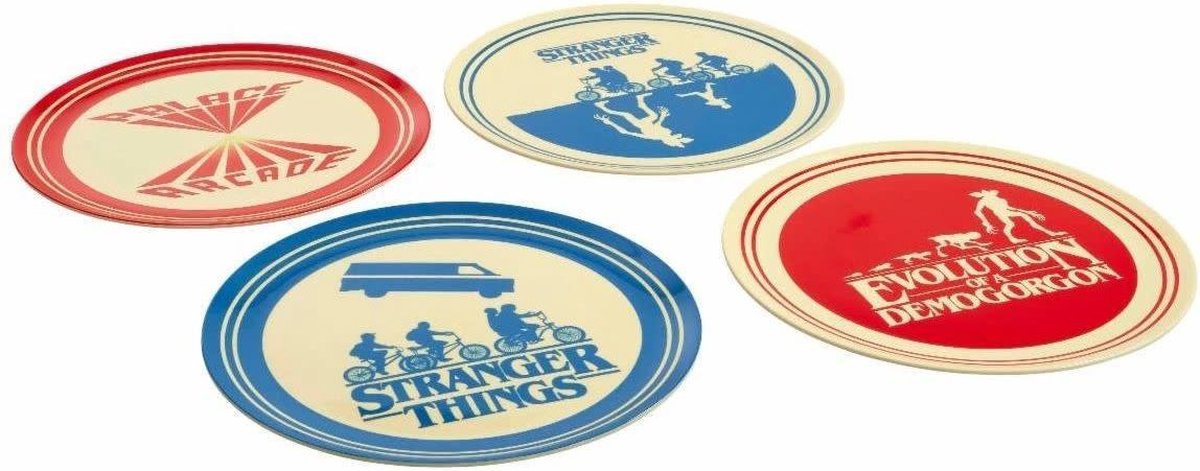 FUNKO Stranger Things: Silhouette Melamine Plate Set