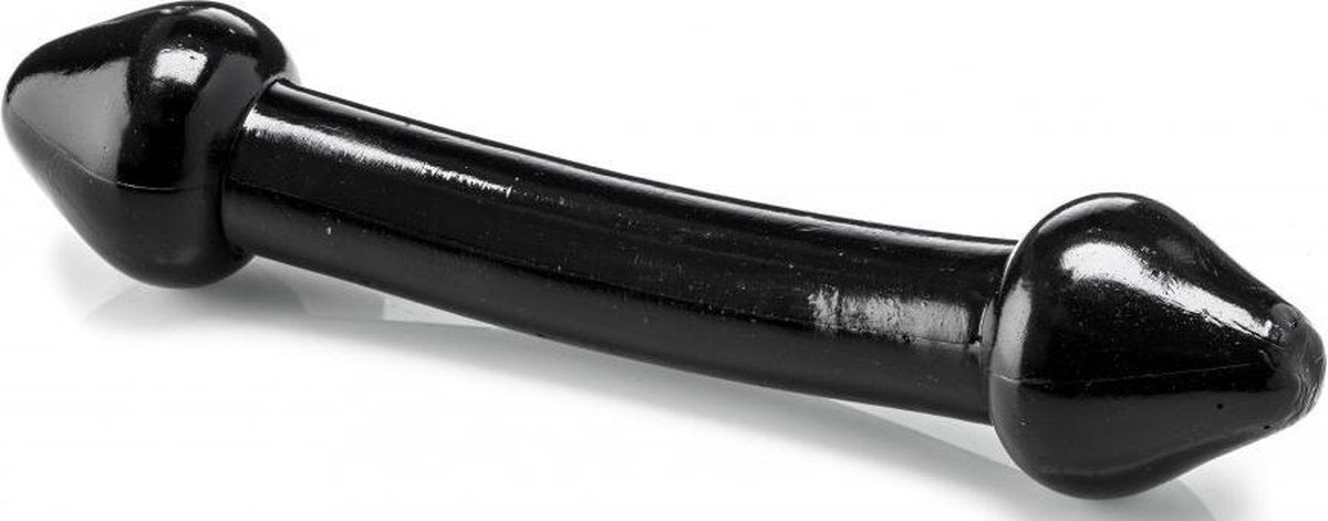 XXLTOYS - Archibald - Double Dildo - Inbrenglengte 38 X 7.5 cm - Black - Uniek Design Realistische Dildo – Stevige Dildo – voor Diehards only - Made in Europe