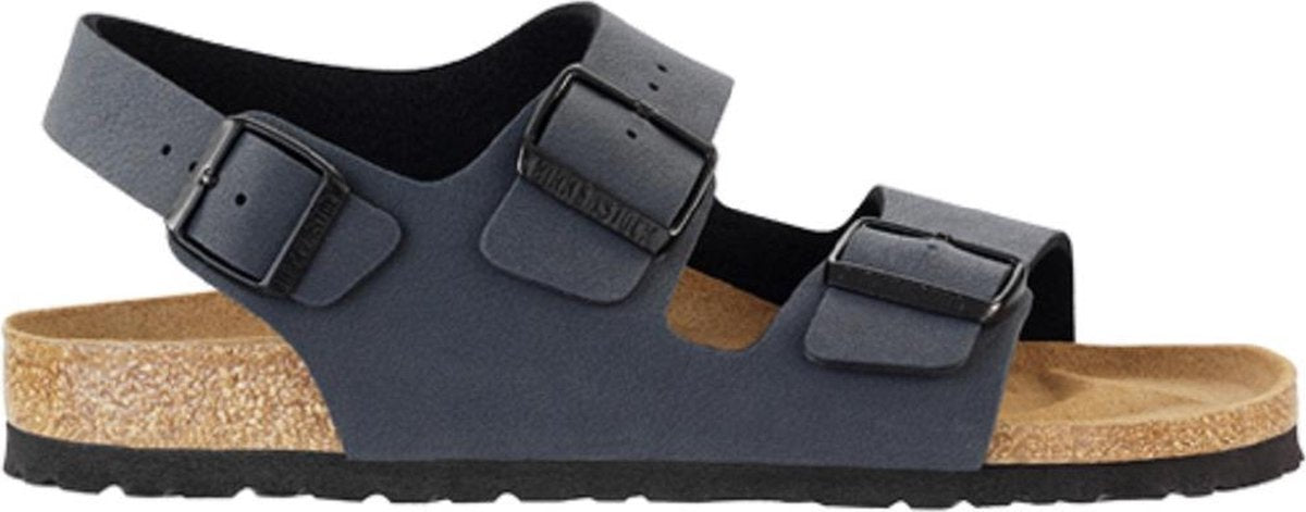 Birkenstock unisex Milano sandaal donker blauw - maat 45