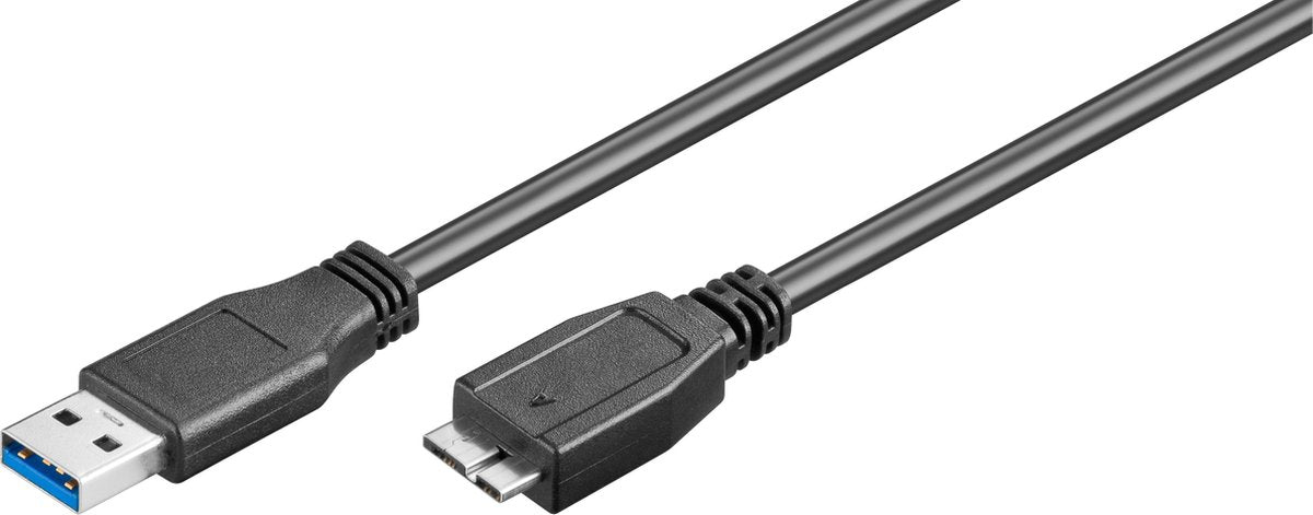 Goobay 5m USB 3.0 Cable USB-kabel USB 3.2 Gen 1 (3.1 Gen 1) USB A Micro-USB A Zwart