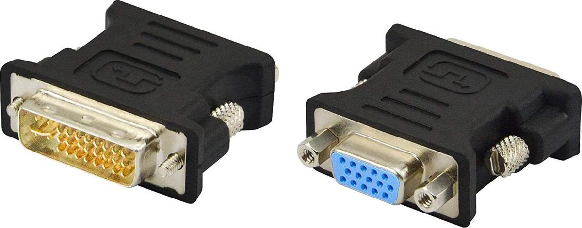 Garpex® DVI 24+5 Male naar VGA Female Connector - DVI Male to VGA Female Adapter