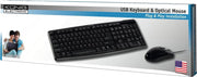 König CSKMCU100US toetsenbord USB QWERTY US International Zwart