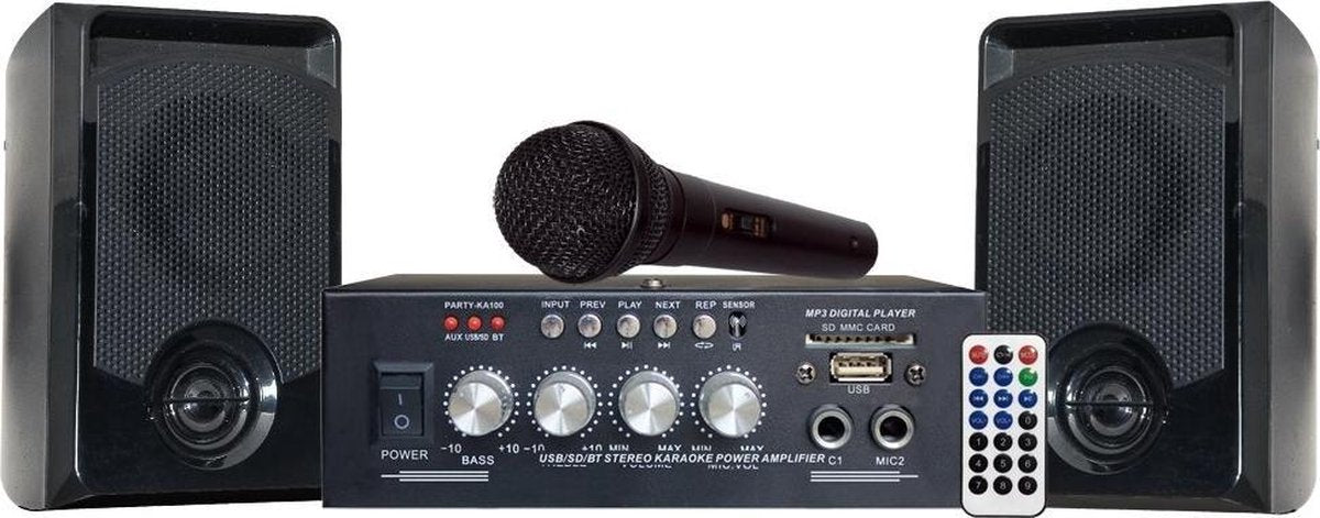 Shall complete karaoke set met bluetooth en microfoon