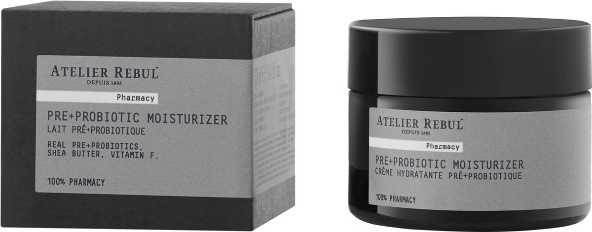 ATELIER REBUL Moisturizer met Pre+Probiotica - Hydraterend - Alle Huidtypes - 40 ml
