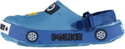 Xq Gardenwear Tuinklompen Politie Junior Rubber Blauw Mt 22-24