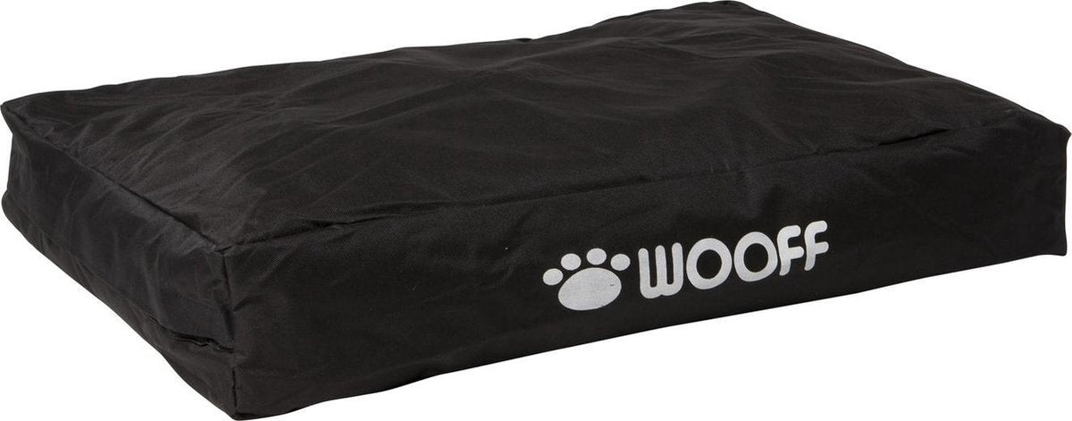 Wooff Korrelkussen Hond - Zwart - 110 x 70 x 15 cm