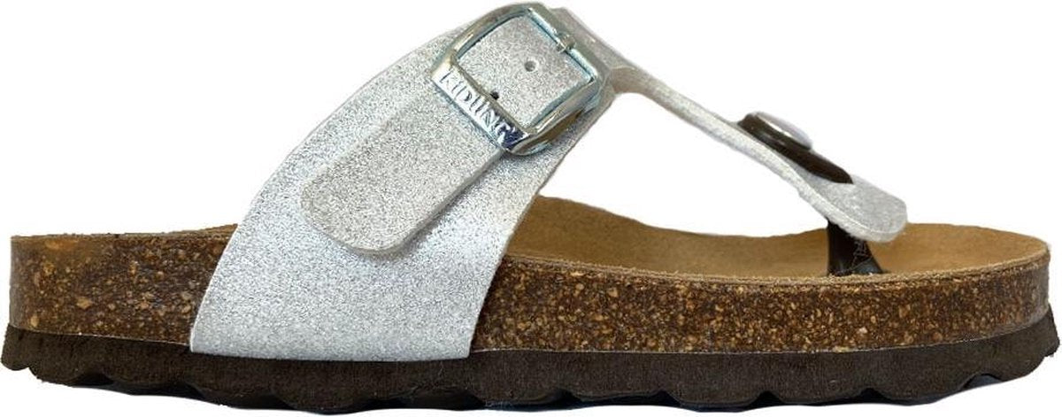 Zilveren Kipling Teenslippers  Maria 3GY Silver