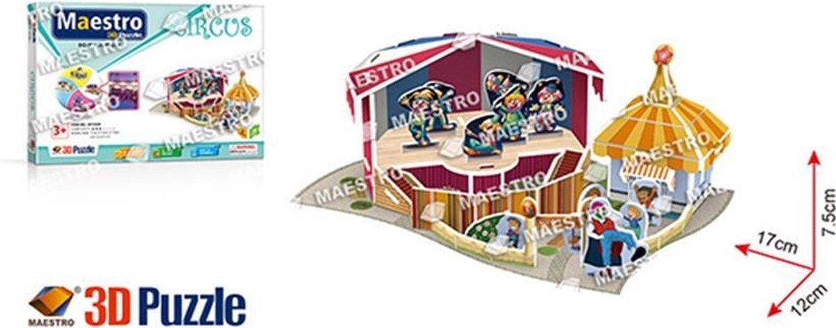 Maestro 3D puzzle Circus