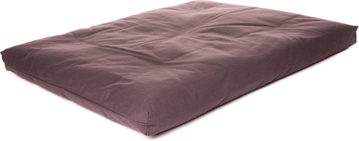 Zenzes PRO ECO zabuton - antraciet - 90 bij 70cm - extra dikke katoenvulling