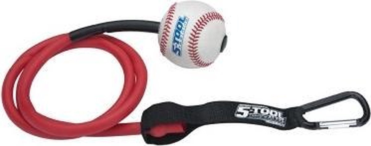 Rawlings - Honkbal - Weerstandsband Met Honkbal - Elastisch - Wit - 9 inch