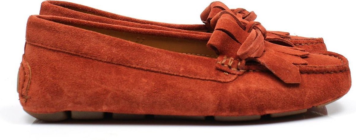 ESM 018 2793 Fringe Moccasin oranje