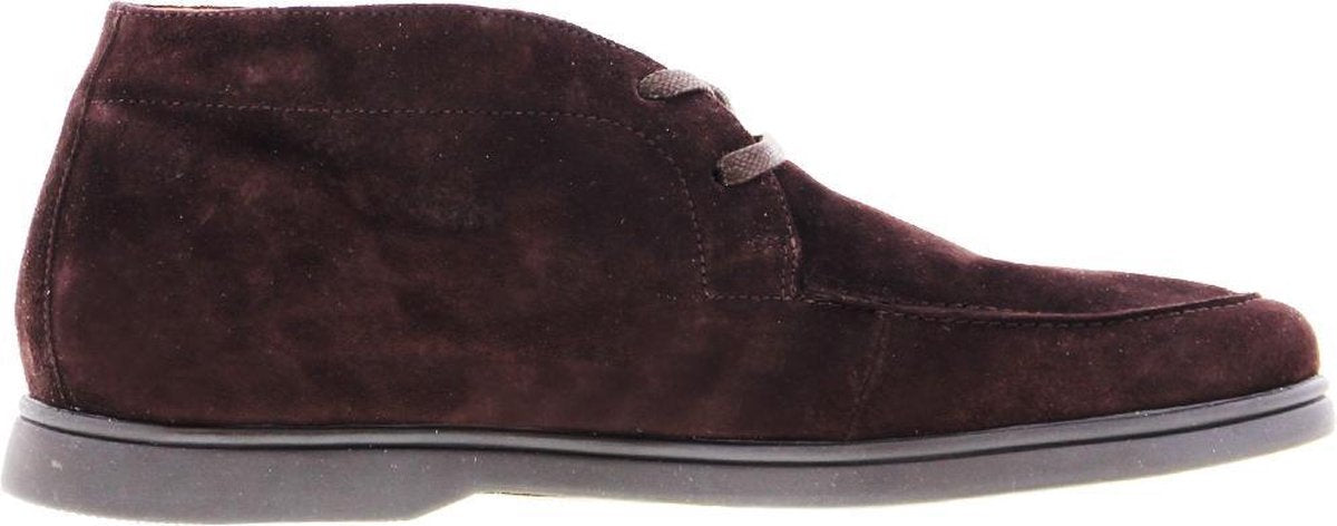 Tango | Elias 6-d dk brown kid suede shoe laces - dk brown sole | Maat: 43