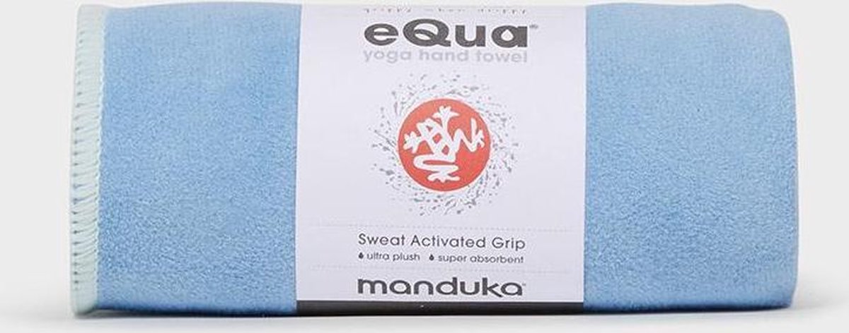 MANDUKA eQua - 183 cm Yoga handdoek Unisex - Clear Blue