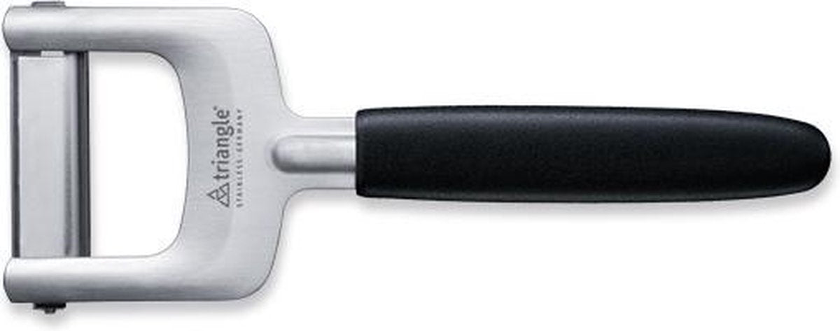 Triangle Professional Juliënnesnijder in doos - Rvs - 12 cm - zwart