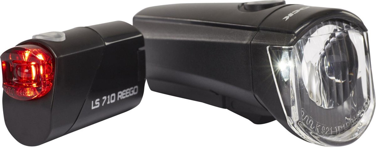 Trelock LS350 I-Go Sport verlichtingsset zwart