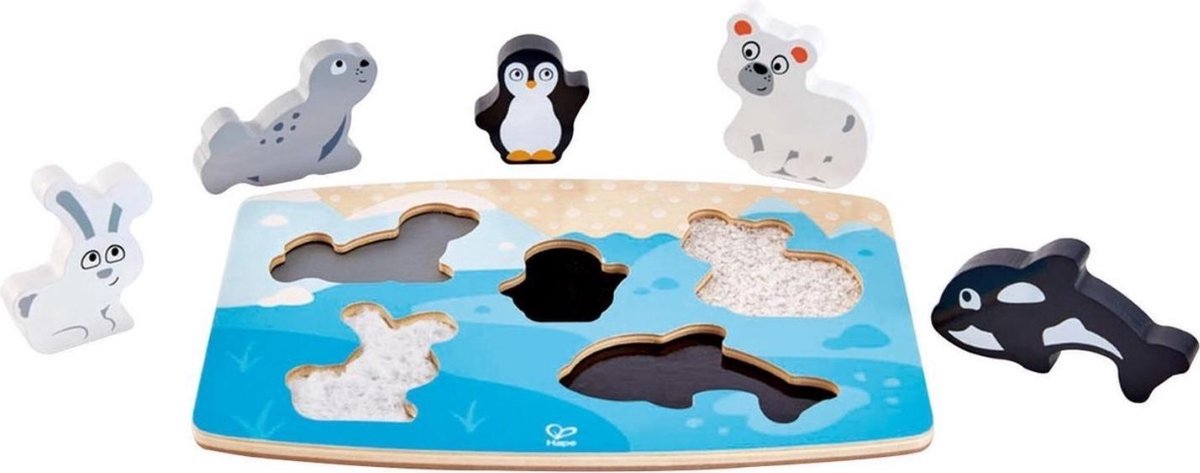 Hape Pooldieren Vormenpuzzel