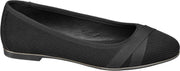 Graceland Dames Zwarte ballerina - Maat 36