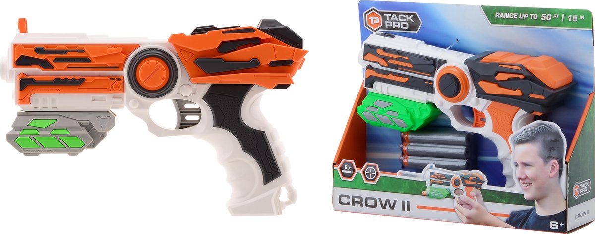 Tack Pro® Crow II met 6 darts