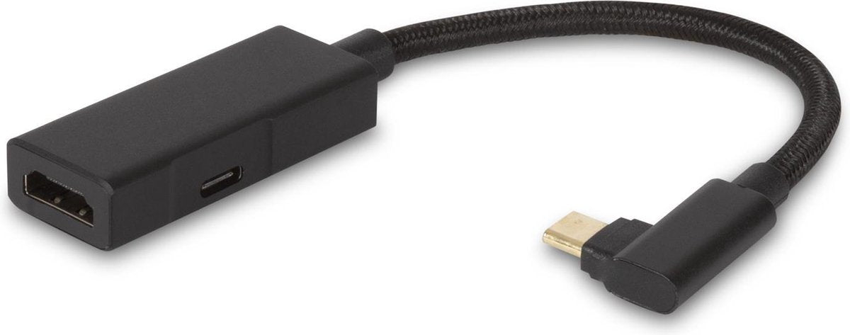SBVR EV13 | 2  in 1 USB-C Adapter | USB-C naar HDMI 4K@30Hz | USB-C Power Delivery