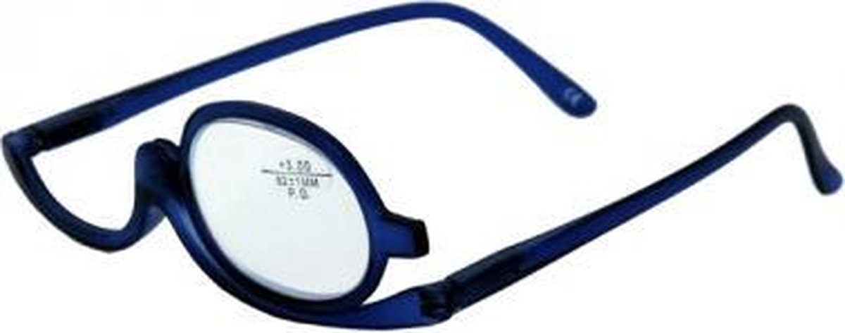 Make-up bril blauw +3.0