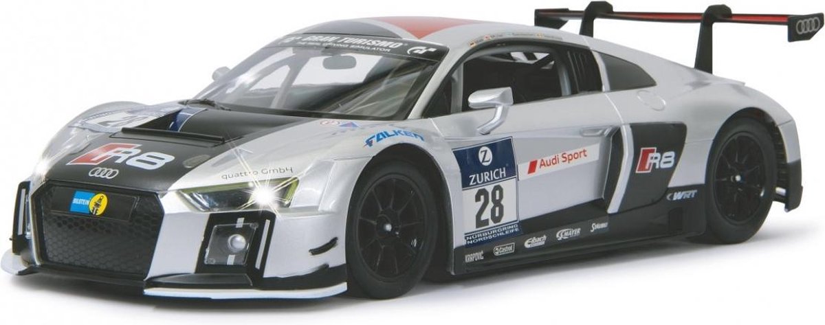 Rastar Rc Audi R8 Lms Performance Jongens 27 Mhz 1:14 Zilver