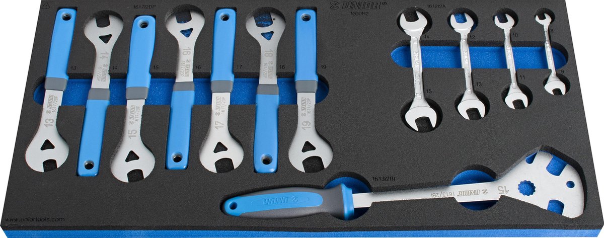 SET FIETSGEREEDSCHAP IN SOS TOOL TRAY