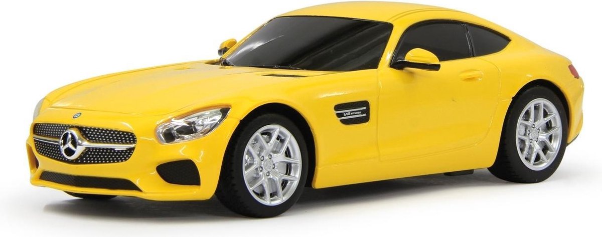 Rastar Rc Mercedes-amg Gt 27 Mhz Jongens 1:24 Geel
