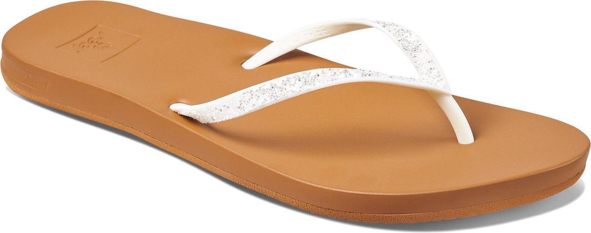 Reef Slippers - Maat 40 - Vrouwen - wit/bruin