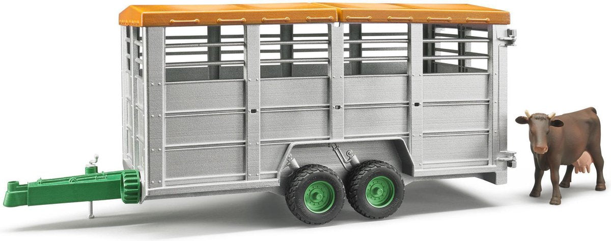 Veewagen met koe Bruder