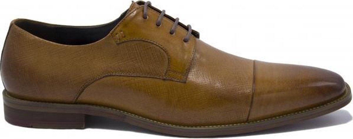 GENTS | Schoenen Heren | Nette Veterschoen structuur patroon 0050 Maat 41