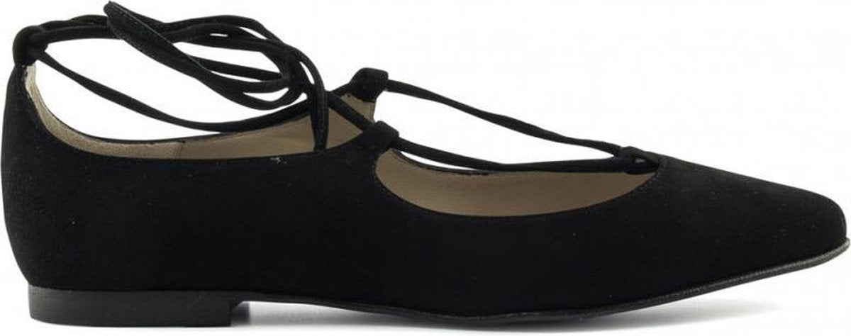 Van Dalen  - Ballerina Suede - Womens - Black - 38