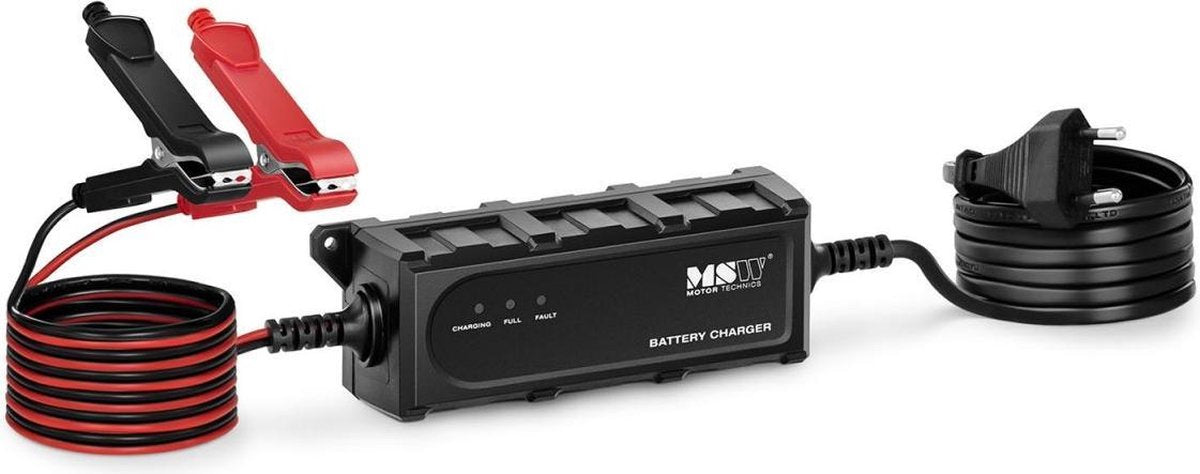 MSW Druppellader motor - 6/12 V - 1 A - 4-120 Ah