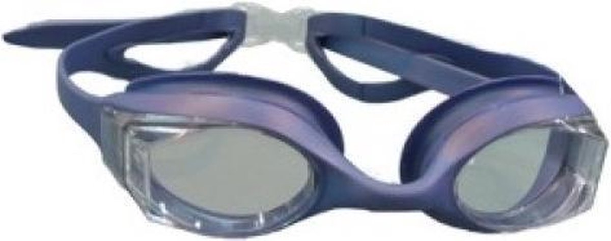 Chloorbril Shark Silicone transparant/zilver Shallow