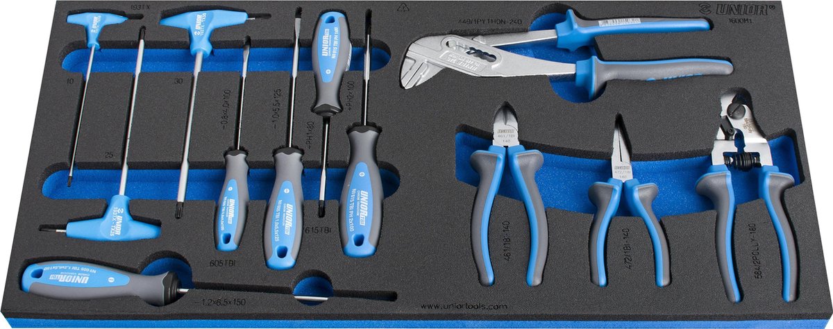 SET FIETSGEREEDSCHAP IN SOS TOOL TRAY