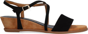 Unisa Bakiosin Sandalen - Met Sleehak - Dames - Zwart - Maat 40