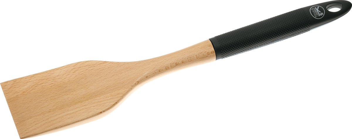 spatel - Sambonet Spatel - Sambonet - hout met siliconen - 35 cm