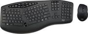 Adesso WKB-1600CB toetsenbord RF Draadloos QWERTY Amerikaans Engels Zwart