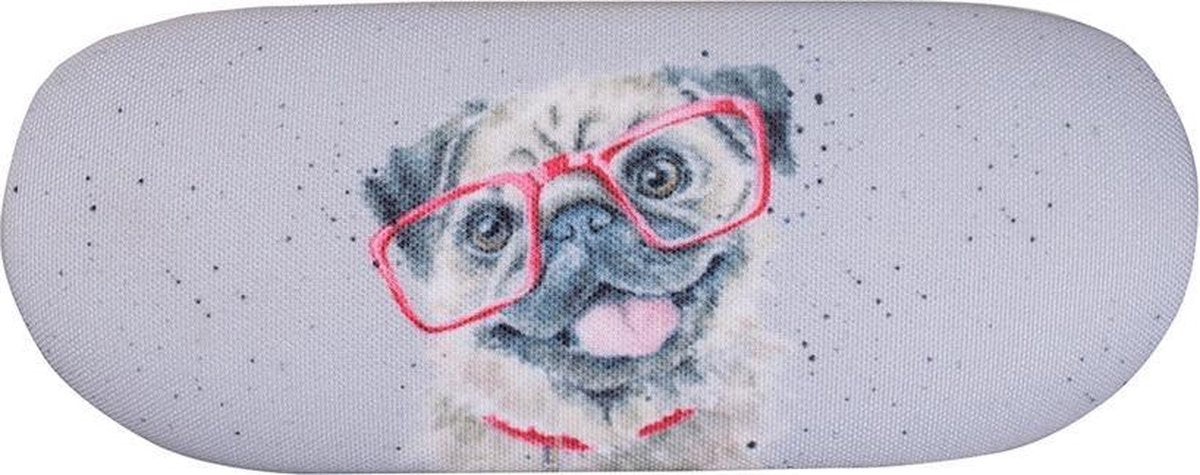 Wrendale Brillendoos - Pug Louie