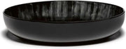 Serax Ann Demeulemeester Dé hoog bord D18.5cm off white/black varC