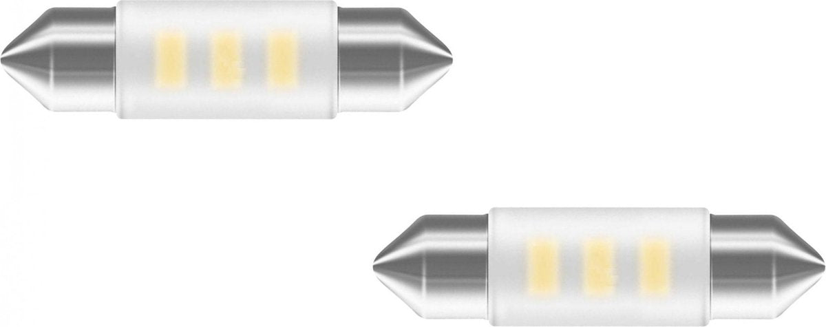 Osram Neolux LED Retrofit 6000K - Festoon 36mm - 12V/0.5W - set à 2 stuks