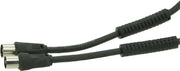 Coax kabel 5 Meter Zwart Profile