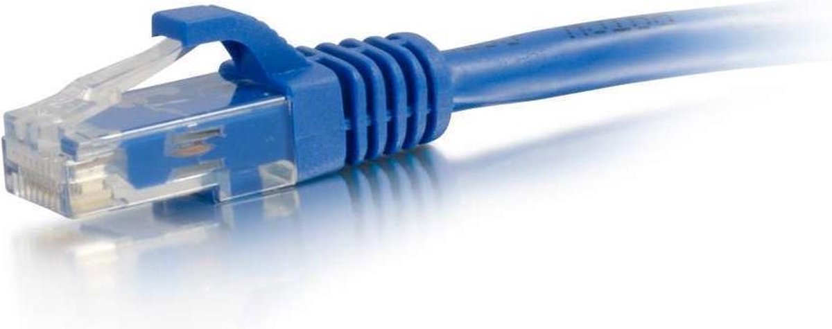 C2G 15m Cat6 Patch Cable 15m Blauw netwerkkabel